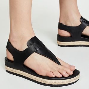 Vince flint black sandal 8.5